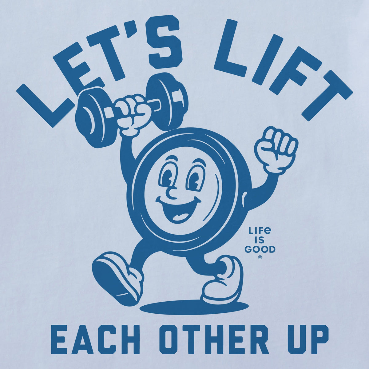 Women's Lets Lift Each Other Up Dumbbell Short Sleeve product image 2