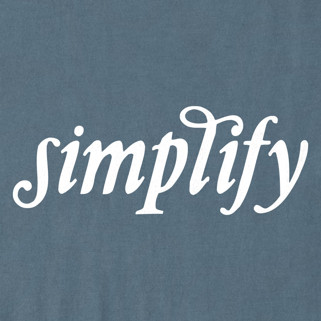 Women's Simplify Script Short Sleeve Crusher Boxy Tee product image 2