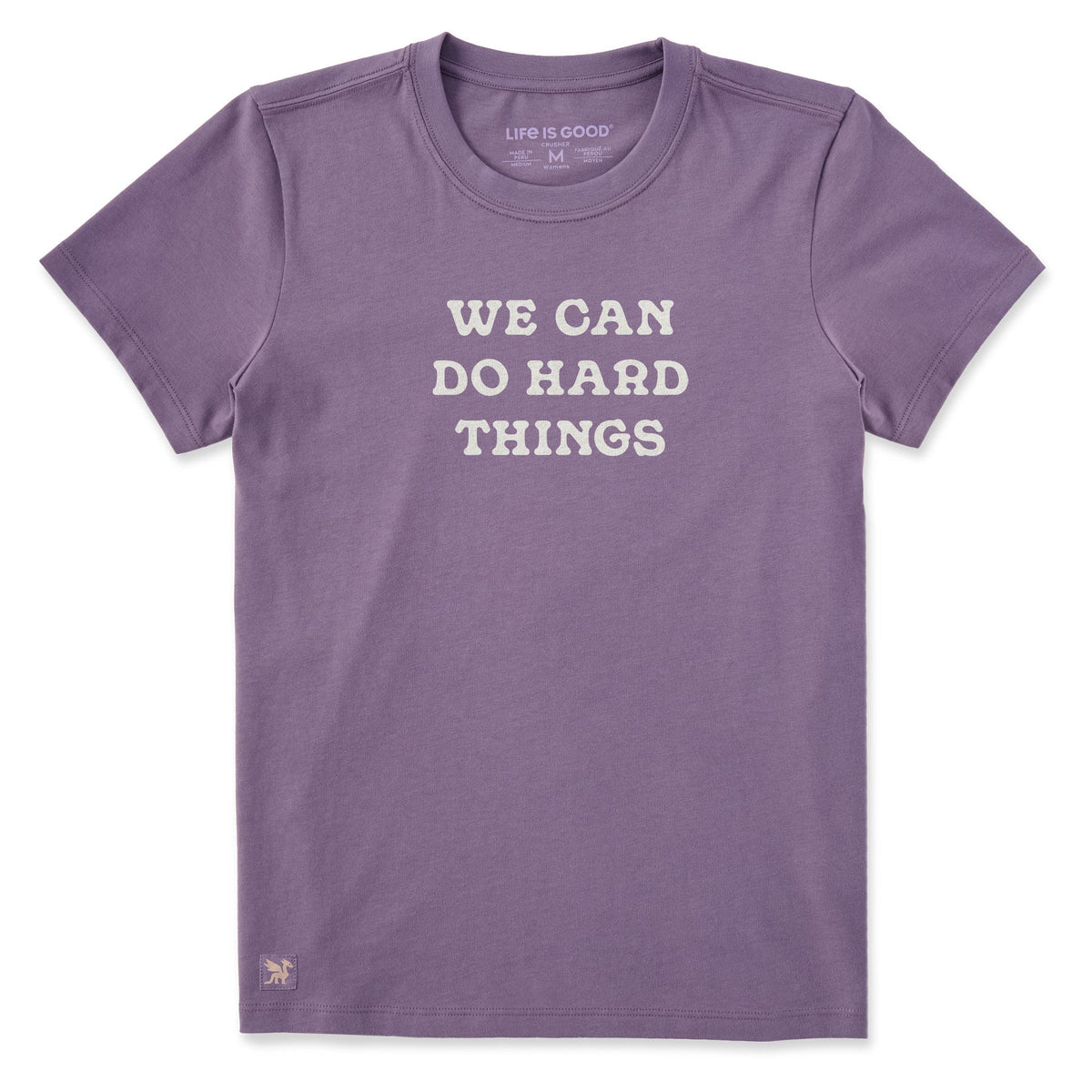 Women's We Can Do Hard Things Short Sleeve Crusher Tee product image 1