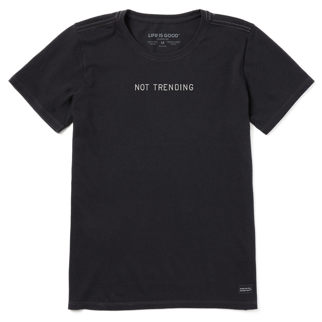 Women's Not Trending Short Sleeve Crusher Tee product image 1