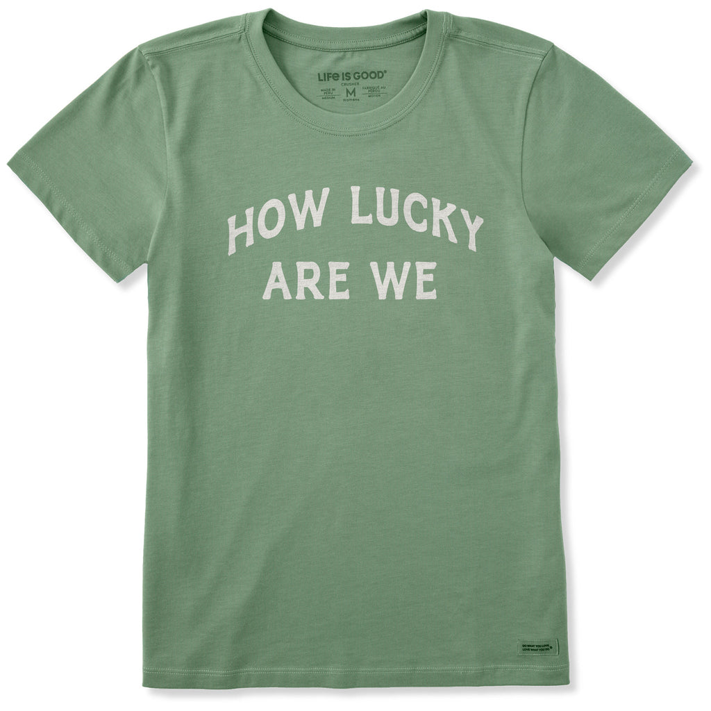 Women's How Lucky Short Sleeve Crusher Tee product image 1