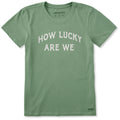 Women's How Lucky Short Sleeve Crusher Tee product image 1
