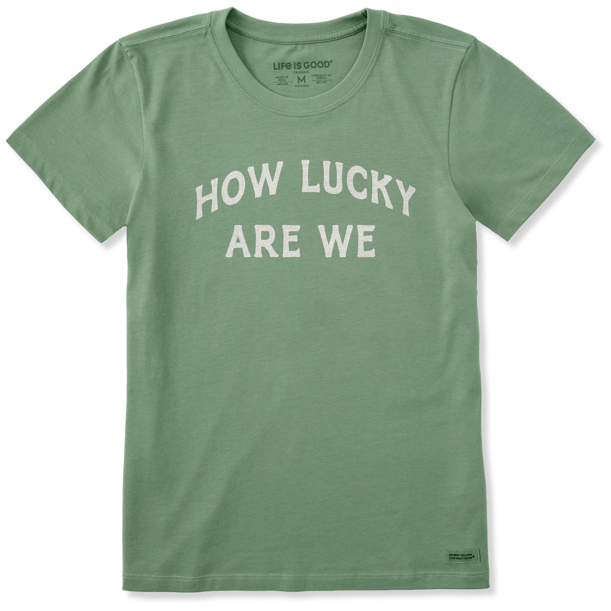 Women's How Lucky Short Sleeve Crusher Tee product image 1