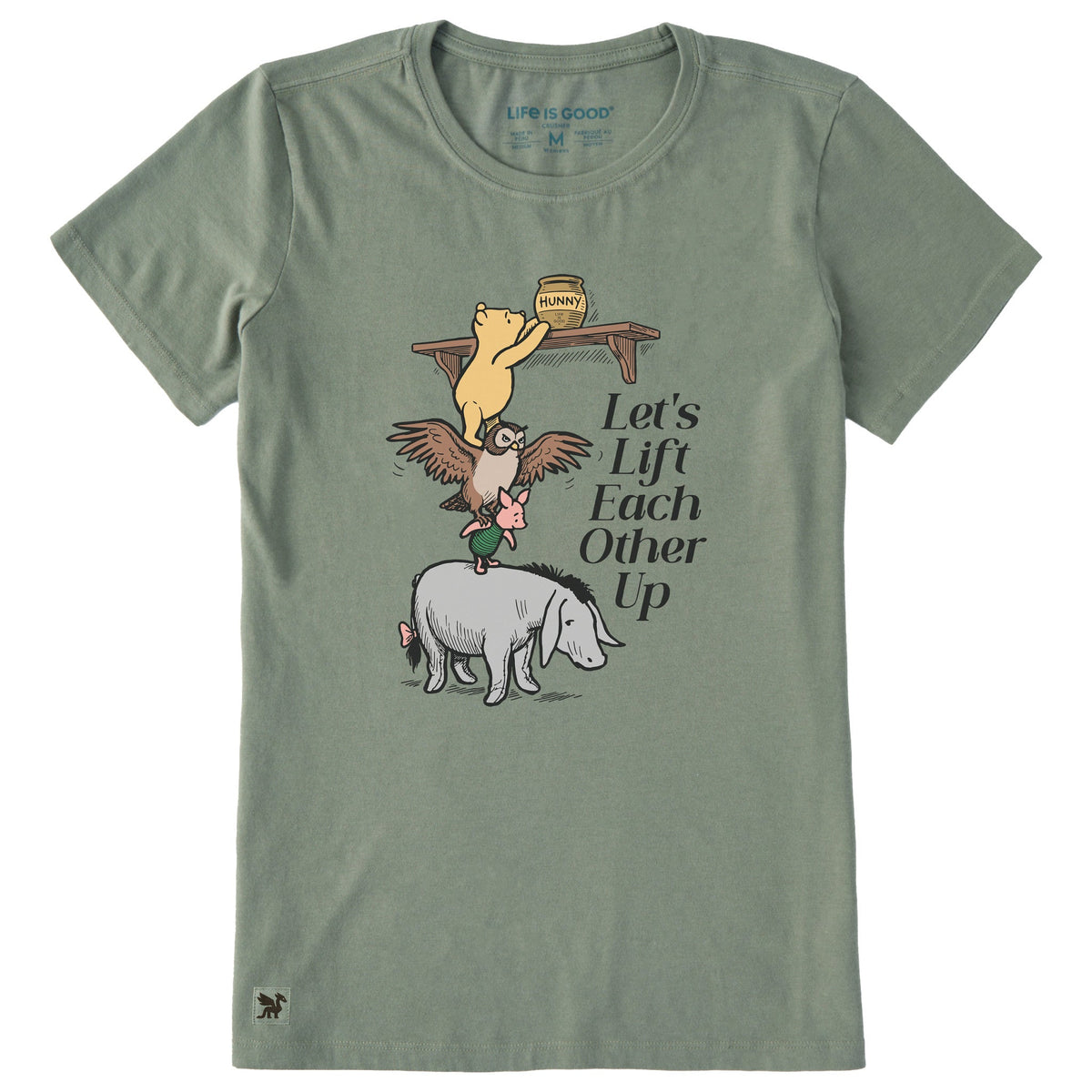 Women's Lift Each Other Up Winnie and Friends Short Sleeve product image 1