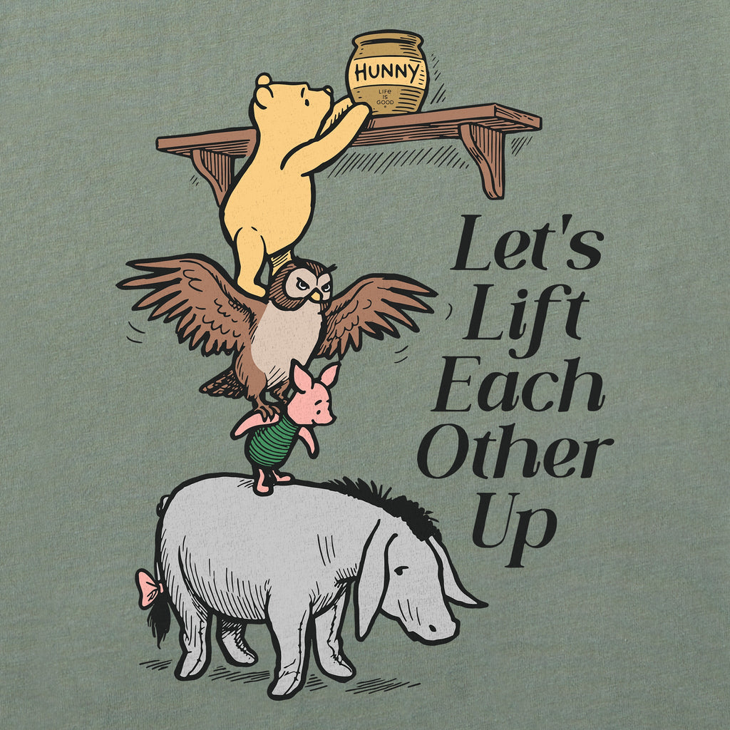 Women's Lift Each Other Up Winnie and Friends Short Sleeve product image 2