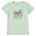 Women's Doodle Butterfly Grow Through Short Sleeve Crusher product image 1