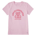 Women's Love is Undefeated Short Sleeve Crusher Tee product image 1