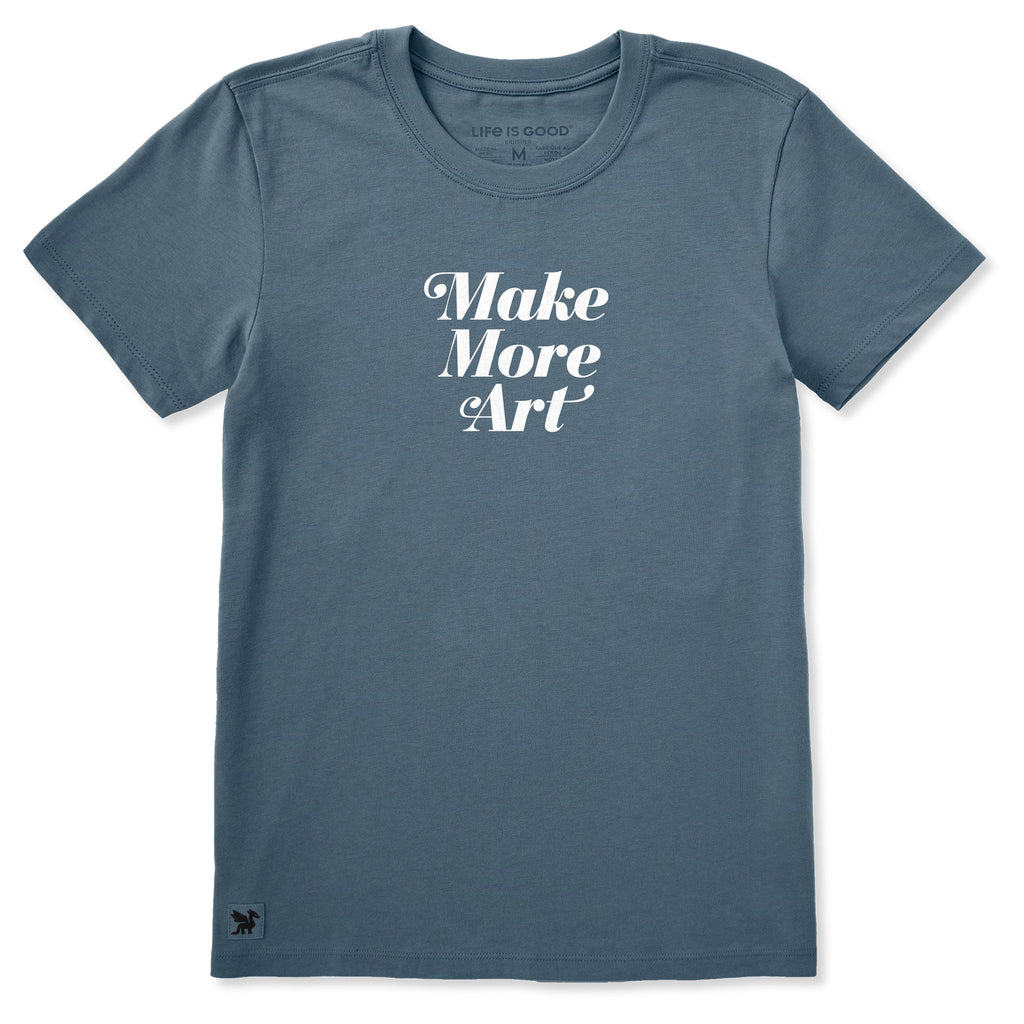 Women's Make More Art Short Sleeve Crusher Tee product image 1