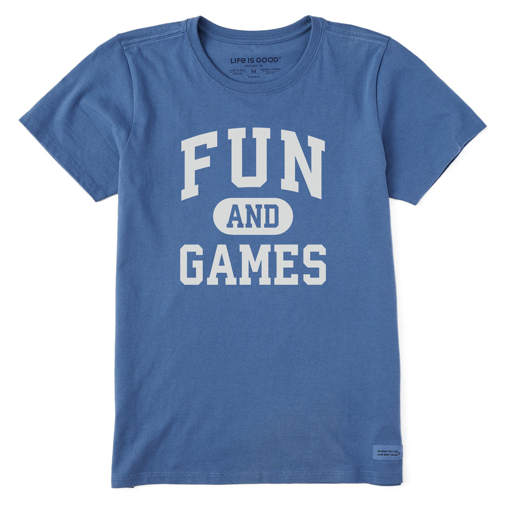 Women's Fun and Games Arch Short Sleeve Crusher Tee product image 1