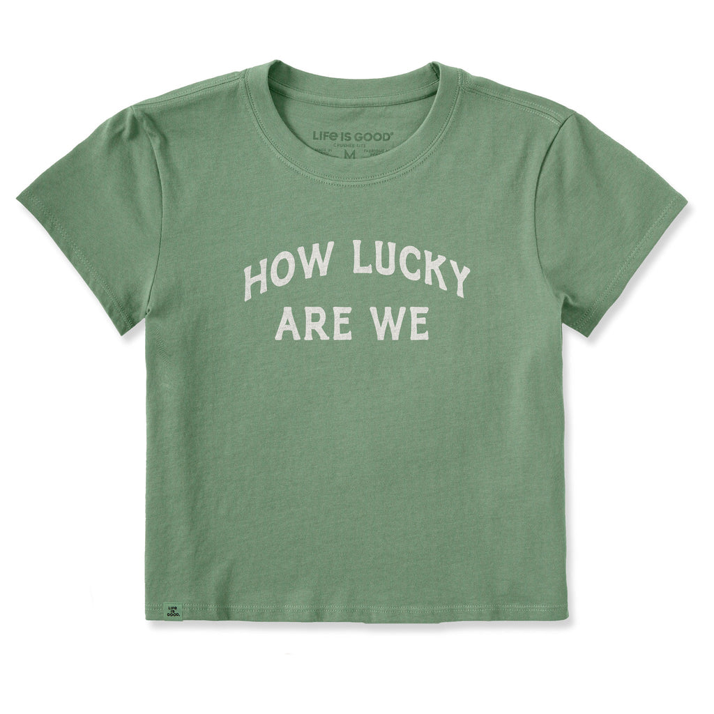 Women's How Lucky Crusher-LITE Shrunken Tee product image 1