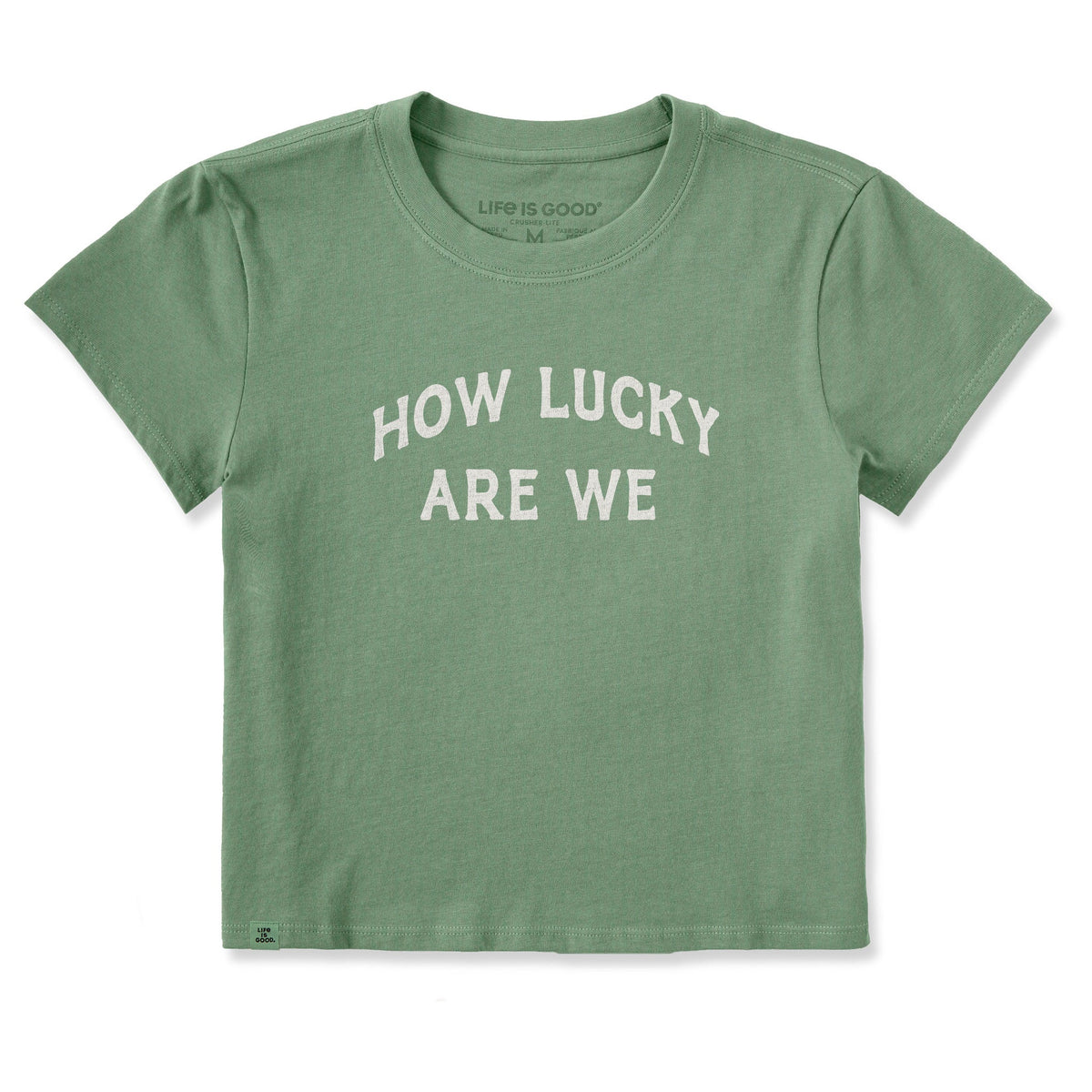 Women's How Lucky Crusher-LITE Shrunken Tee product image 1