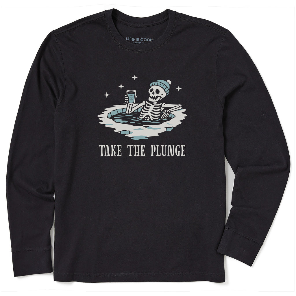 Men's Take the Plunge Skeleton Long Sleeve Crusher Tee product image 1