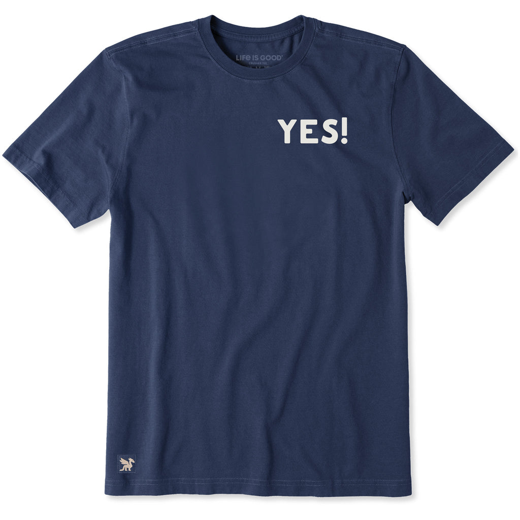 Men's Yes! Short Sleeve Crusher Tee product image 1