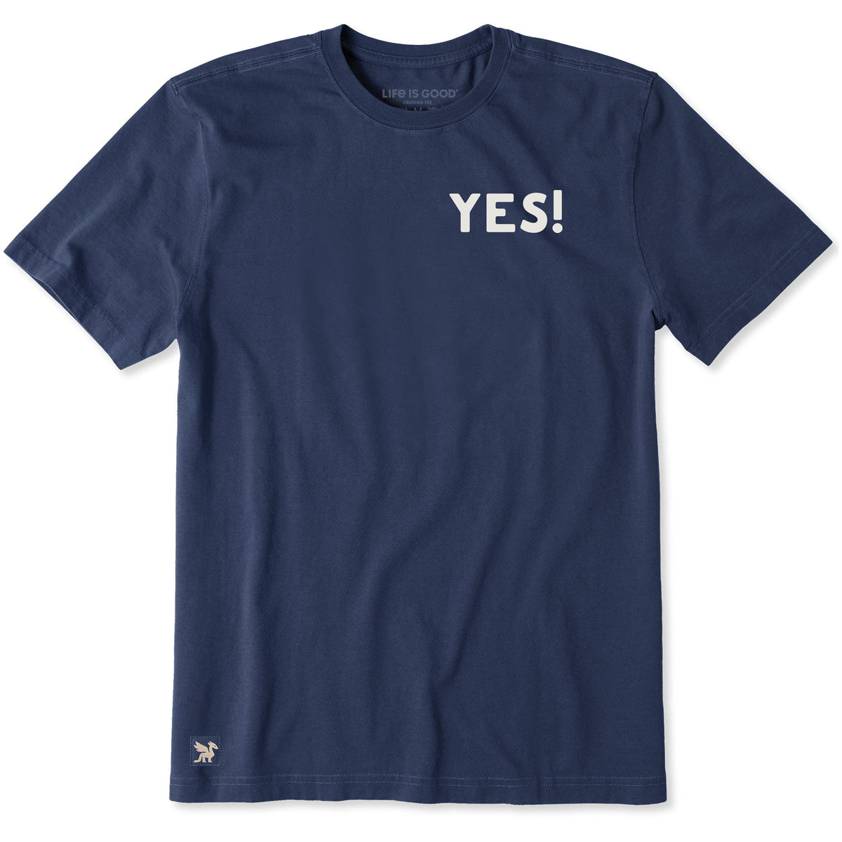 Men's Yes! Short Sleeve Crusher Tee product image 1