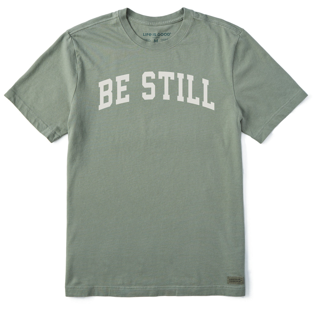 Men's Be Still Arch Short Sleeve Crusher Tee product image 1