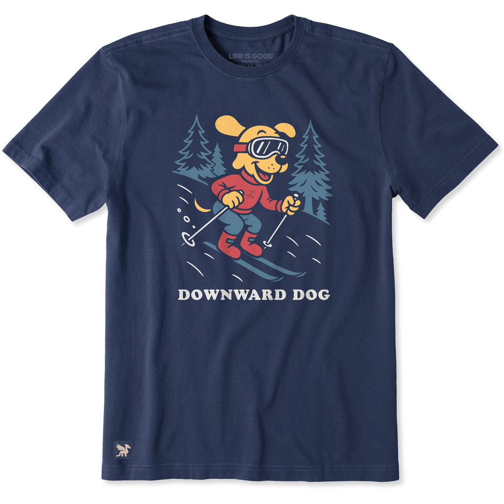 Men's Downward Dog Ski Short Sleeve Crusher Tee product image 1
