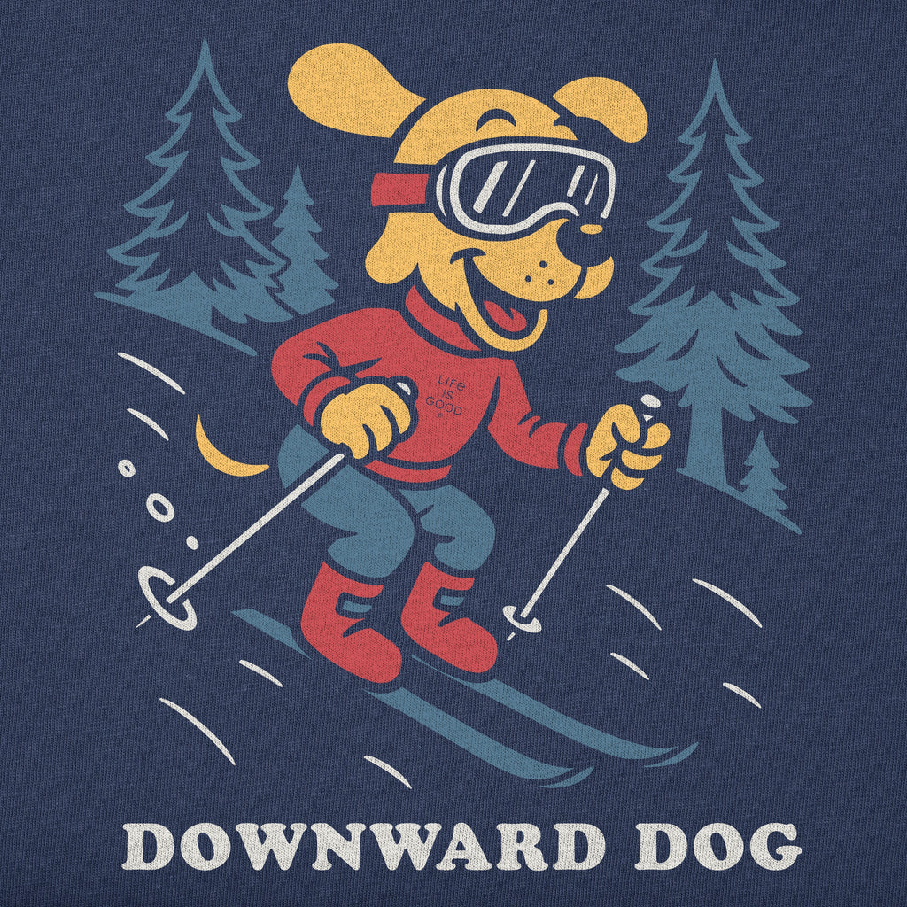 Men's Downward Dog Ski Short Sleeve Crusher Tee product image 2