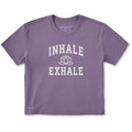 Women's Inhale Exhale Lotus Arch Short Sleeve Crusher Boxy product image 1