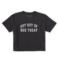 Women's Got Out of Bed Today Arch Short Sleeve Crusher Boxy product image 1