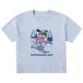 Women's Downward Dog Ski Short Sleeve Crusher Boxy Tee product image 1