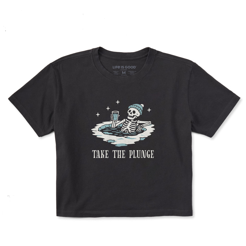 Women's Take the Plunge Skeleton Short Sleeve Crusher Boxy product image 1