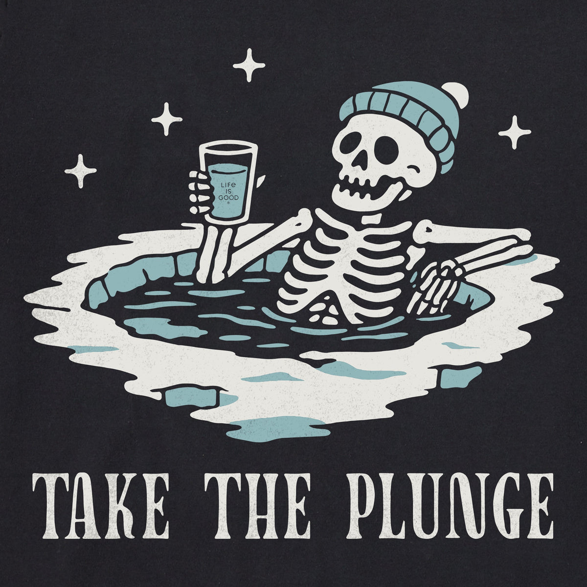 Women's Take the Plunge Skeleton Short Sleeve Crusher Boxy product image 2