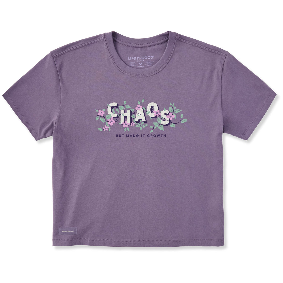 Women's Chaos But Make it Growth Short Sleeve Crusher Boxy product image 1