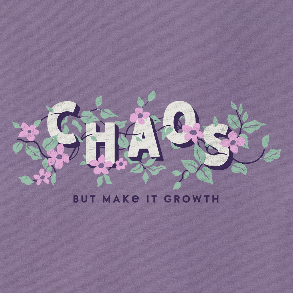 Women's Chaos But Make it Growth Short Sleeve Crusher Boxy product image 2