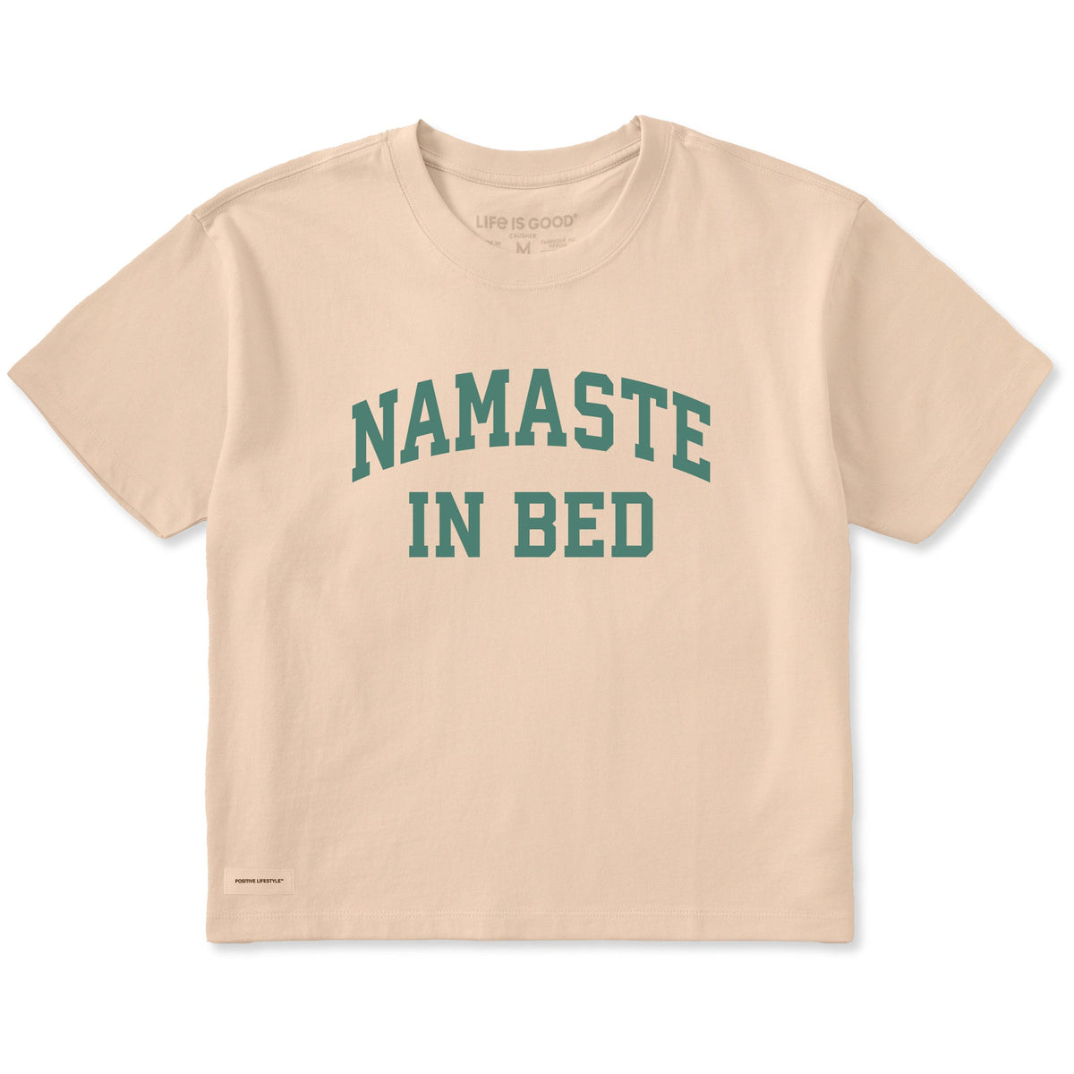 Women's Namaste in Bed Arch Short Sleeve Crusher Boxy Tee product image 1