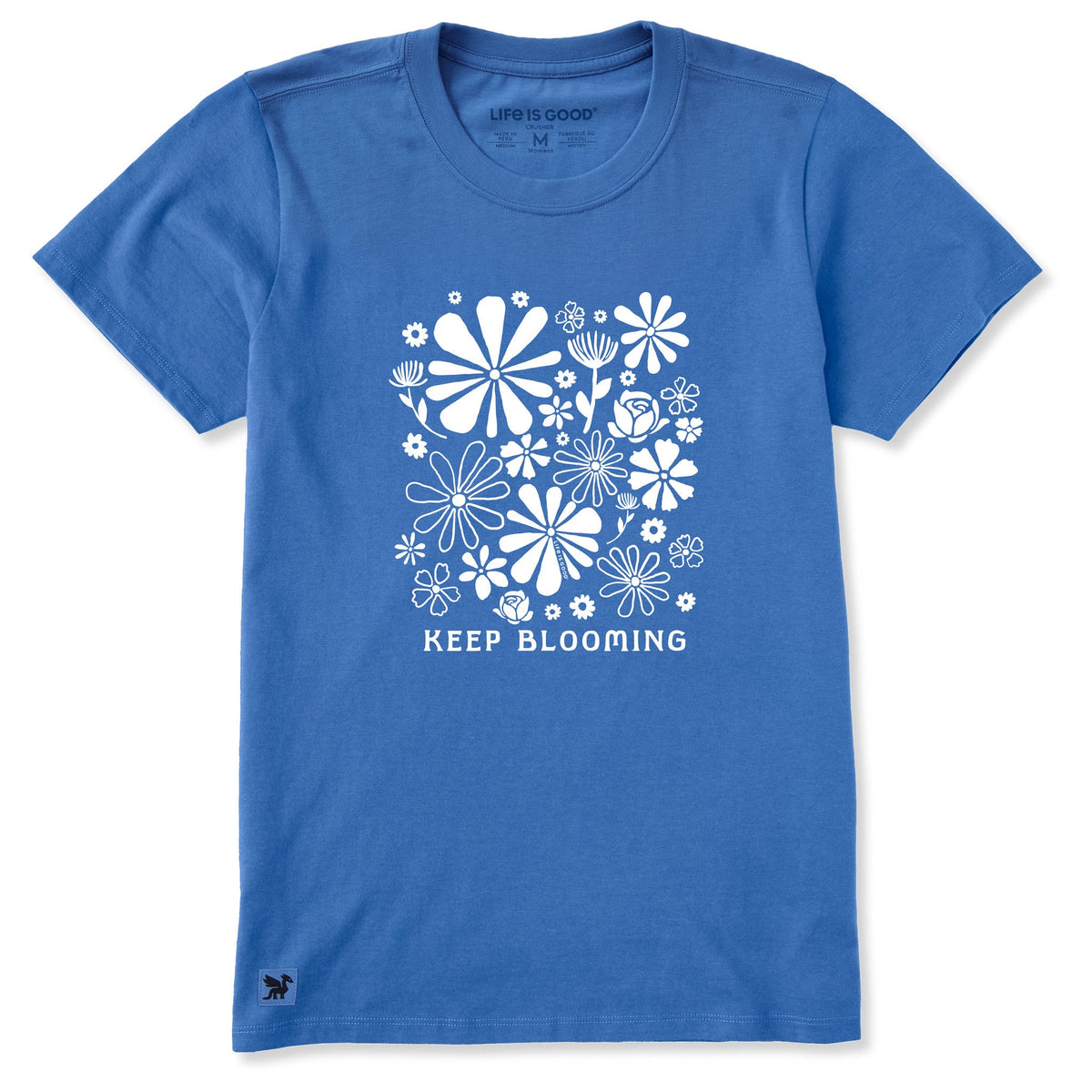 Women's Keep Blooming Flowers Short Sleeve Crusher Tee product image 1