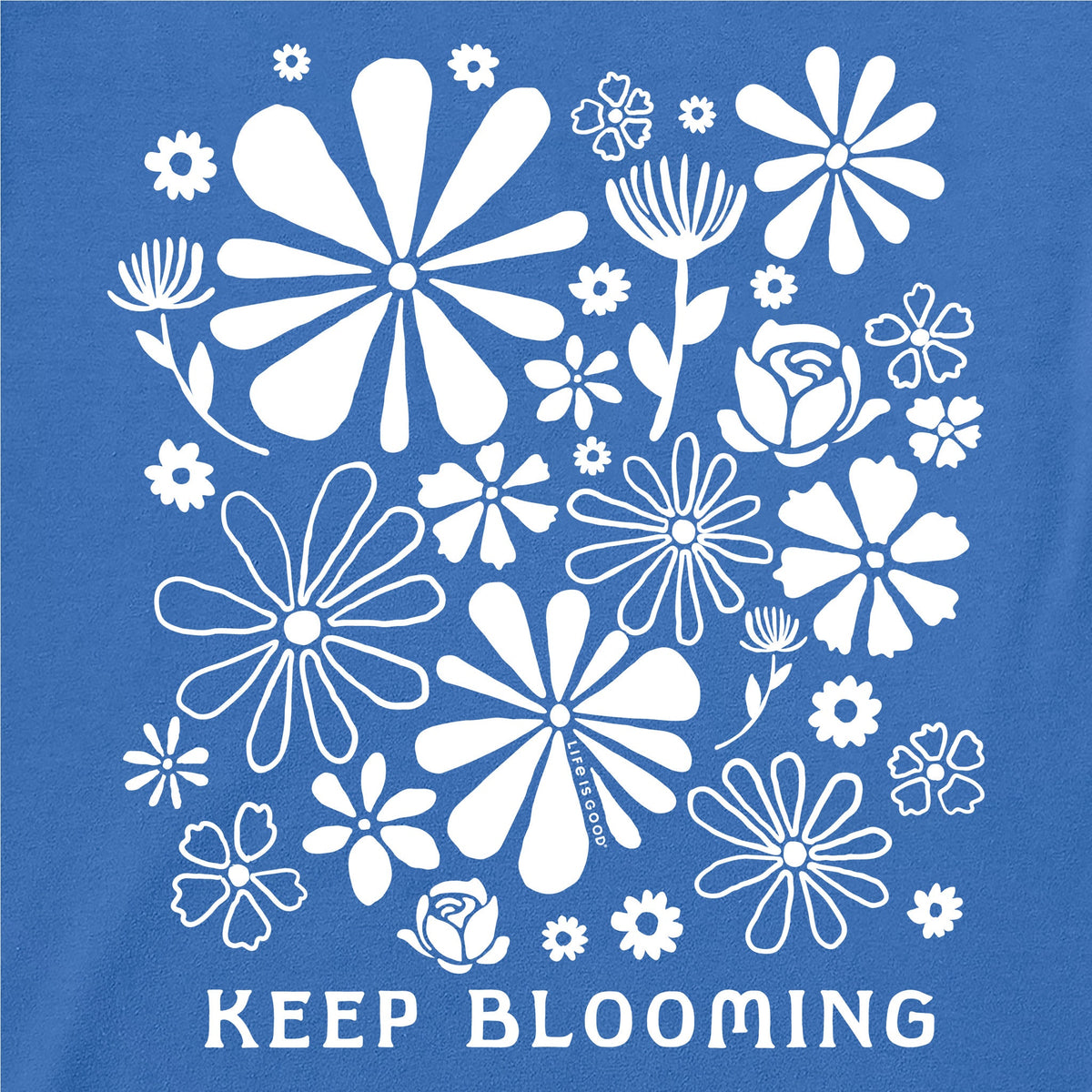 Women's Keep Blooming Flowers Short Sleeve Crusher Tee product image 2