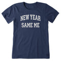 Women's New Year Same Me Arch Short Sleeve Crusher Tee product image 1