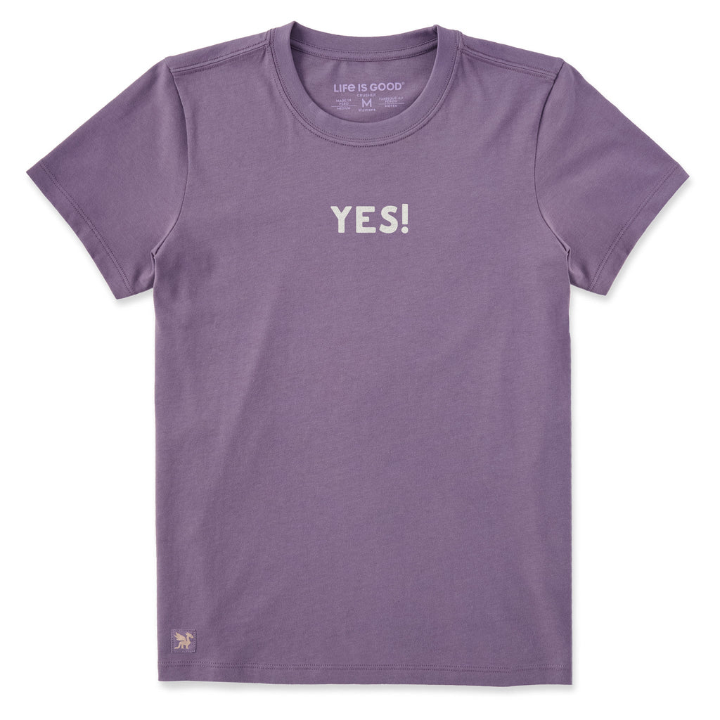 Women's Yes! Short Sleeve Crusher Tee product image 1