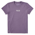 Women's Yes! Short Sleeve Crusher Tee product image 1