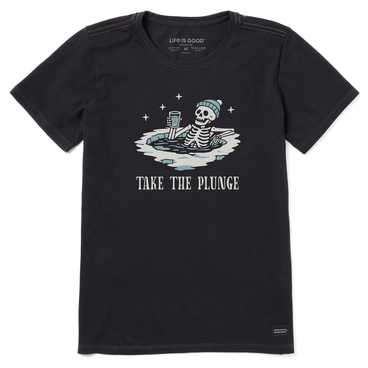 Women's Take the Plunge Skeleton Short Sleeve Crusher Tee product image 1