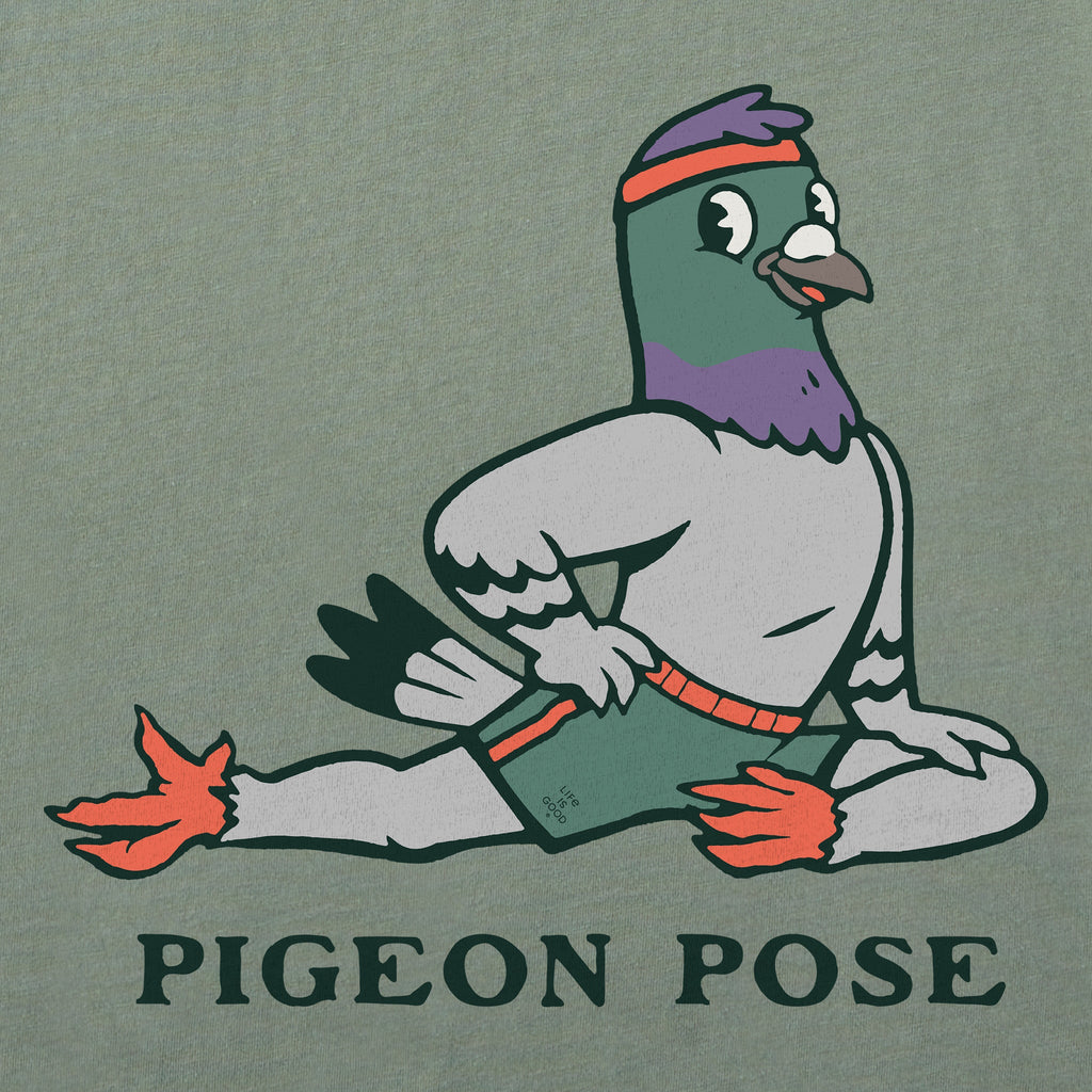 Women's Pigeon Pose Short Sleeve Crusher Tee product image 2
