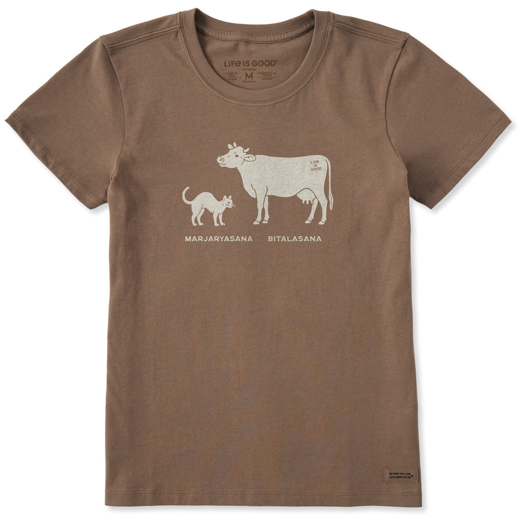 Women's Cat Cow Short Sleeve Crusher Tee product image 1