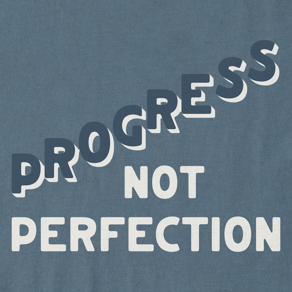 Women's Progress Not Perfection Short Sleeve Crusher Tee product image 2