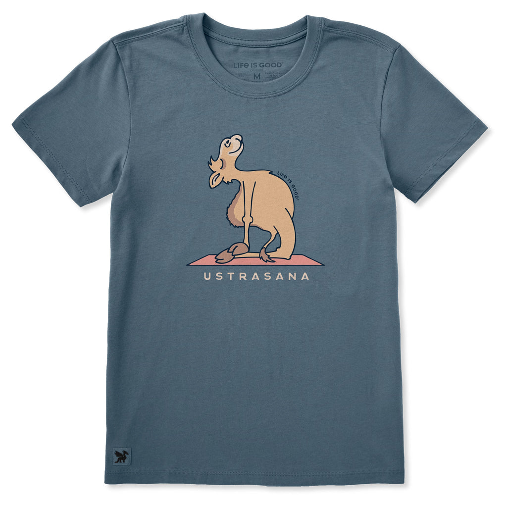 Women's Ustrasana Pose Short Sleeve Crusher Tee product image 1