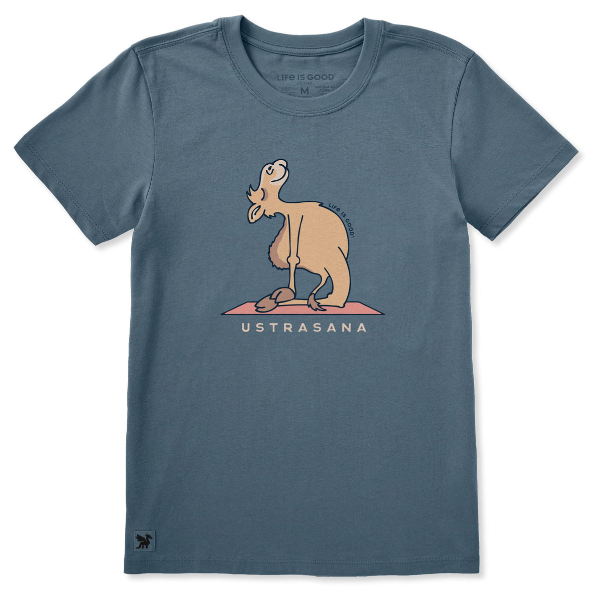 Women's Ustrasana Pose Short Sleeve Crusher Tee product image 1