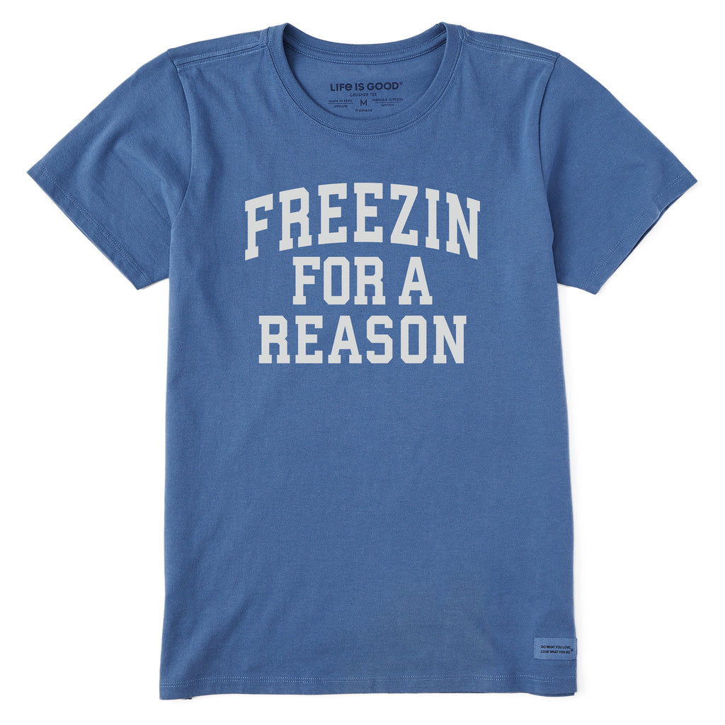 Women's Freezin for a Reason Arch Short Sleeve Crusher Tee product image 1