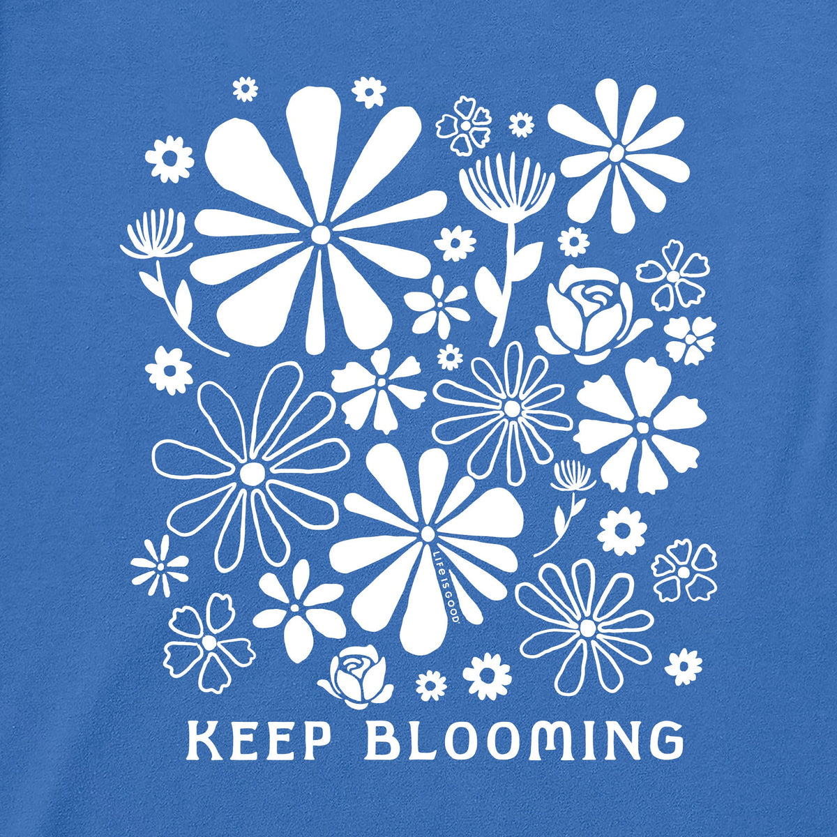 Women's Keep Blooming Flowers Crusher Boxy Tank product image 2