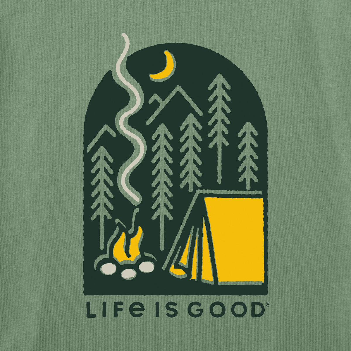 Men's Campfire Nights Short Sleeve Crusher Tee product image 2