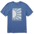 Men's Half Sun Rays Short Sleeve Crusher Tee product image 1