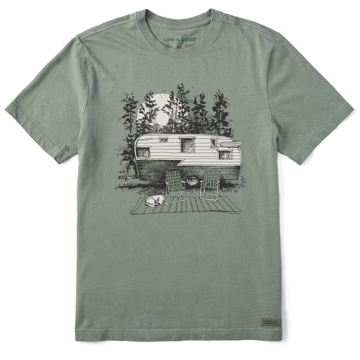 Men's Camper in the Woods Short Sleeve Crusher Tee product image 1