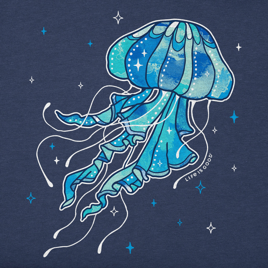 Women's Jellyfish on the Loose Short Sleeve Crusher Boxy Tee product image 2