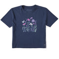 Women's Wildflower Scene Short Sleeve Crusher Boxy Tee product image 1