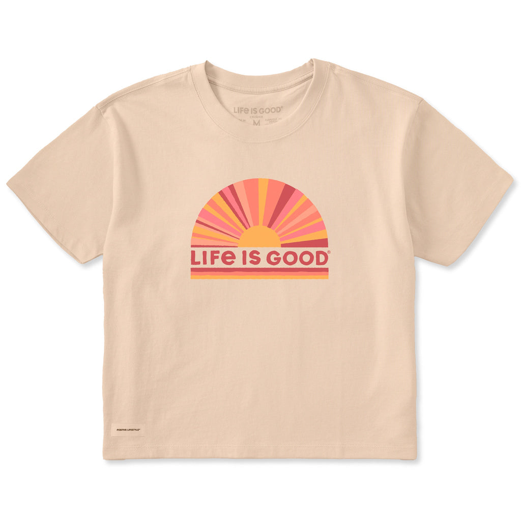 Women's Sunshiney Short Sleeve Crusher Boxy Tee product image 1