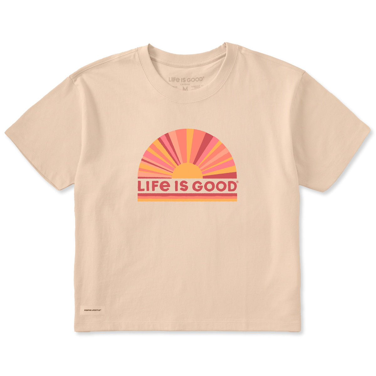 Women's Sunshiney Short Sleeve Crusher Boxy Tee product image 1