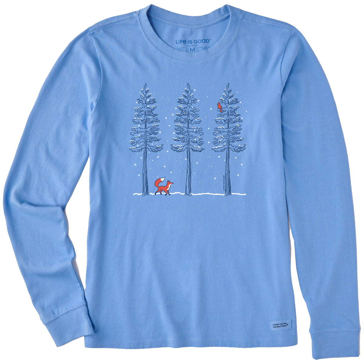 Women's Cardinal and Fox Long Sleeve Crusher Tee product image 1